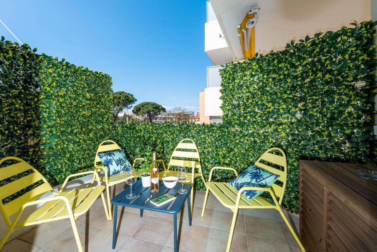 Superbe T2 Juan Les Pins 300M Des Plages Antibes Extérieur photo